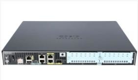 ISR4321-AXV/K9 50Mbps-100Mbps System Throughput  2 WAN/LAN Ports  1 SFP Port  Multi-Core CPU  2 NIM  Security  Voice