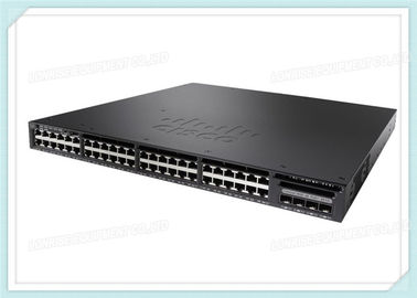 Cisco Fiber Optic Ehternet Switch WS-C3650-48TS-S 48 Ports Layer 3 IP Base IOS Managed