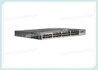 Cisco Fiber Optic Switch WS-C3750X-48P-S Catalyst 3750-X PoE Switch IP Base - Managed