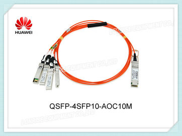 QSFP-4SFP10-AOC10M Huawei Optical Transceiver QSFP+ 40G 850nm 10m AOC Connect To Four SFP+