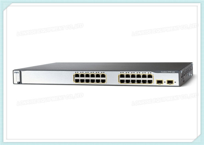 Cisco Catalyst Ws C3750x 24p S Switch Layer 3 24 X 10 100 1000 Ethernet Poe Ip Base