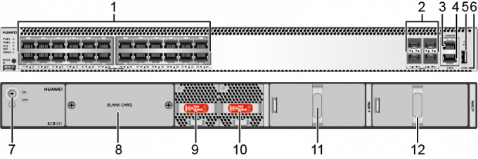 Cloud Engine S5731-H24T4XC Huawei Switch 24*10/100/1000 Ports 4*10GE ...