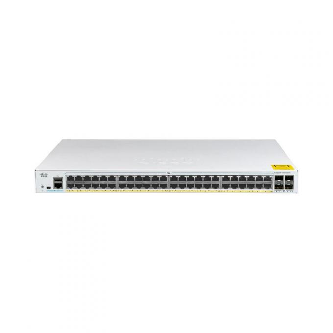 C1000-48P-4G-L  Cisco Catalyst 1000 Series Switches 	 48x 10/100/1000 Ethernet PoE+ and 370W PoE budget ports, 4x 1G SFP uplinks 0