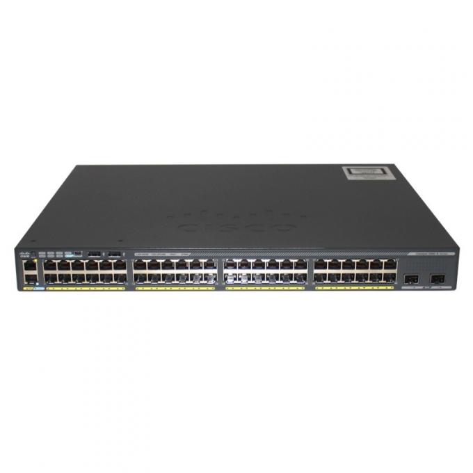 C1000-48P-4G-L  Cisco Catalyst 1000 Series Switches 	 48x 10/100/1000 Ethernet PoE+ and 370W PoE budget ports, 4x 1G SFP uplinks 3