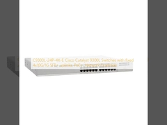 C9300L-24P-4X-E Cisco Catalyst 9300L Switches with fixed 4x10G/1G SFP+ uplinks, PoE+, Network Essentials