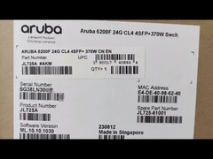 JL725A Aruba 6200F Series Switch 6200F 24G Class4 PoE 4SFP+ 370W Switch