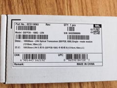 QSFP28-100G-LR4 Module LC Interface Huawei High Speed Transceiver Spa Optical Transceiver Module