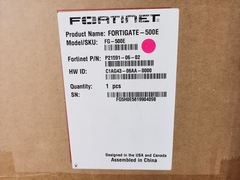 Fortinet FortiGate 500E FG-500E Network Security Firewall
