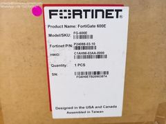 Fortinet FortiGate 600E FG-600E Network Security Firewall