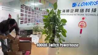 Huawei CE8875 24 Port 400GbE Switch Installation Video