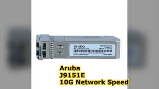 J9151E, Aruba 10G SFP+ Transceiver, 10G SFP+ LC/10km SMF/Single Mode