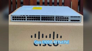 Cisco C9200L 48 Port PoE Switch Overview