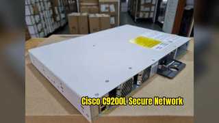 Cisco C9200L Switch: Secure Business Networking