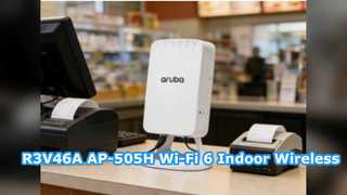 R3V46A AP-505H Wi-Fi 6 Indoor Wireless Access Point, 1.77 Gbps, Dual Band, PoE Powered, Ceiling Moun