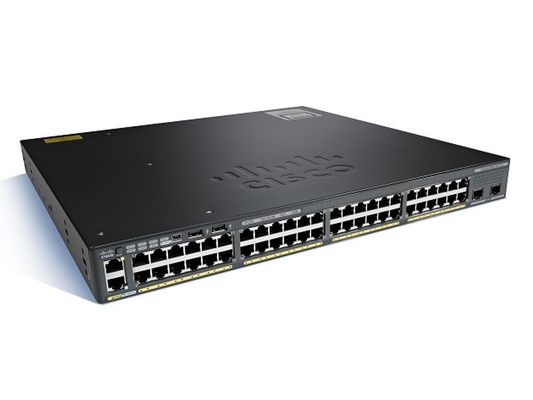 WS-C2960X-48TS-LL Ethernet Network Switch Catalyst 2960-X 48 GigE