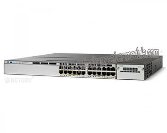 Ethernet Network Switch WS-C3750X-24P-L 24 Port Cisco SFP Expansion Slot Type