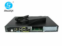 Cisco ISR4321/K9 4G DRAM IP Base 50Mbps-100Mbps System Throughput 2 WAN/LAN Ports