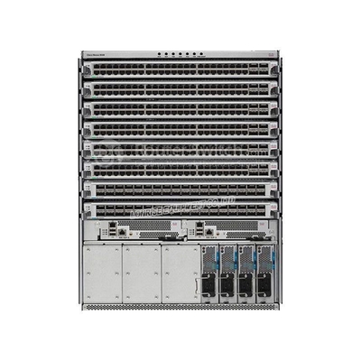 New Original Cisco N9K-C9508-B3-E Nexus 9508 Chassis Bundle with 1 SupB, 3 PS, 2 SC, 4 FM-E, 3 Fan