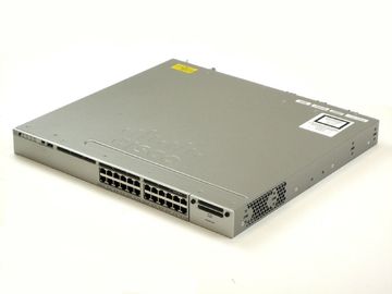WS-C3850-24T-S Cisco Switch 3850 Catalyst  24 Port Data IP Base 10/100/1000Mbps Stackable 24 10/100/1000 Ethernet ports, with 350WAC power supply