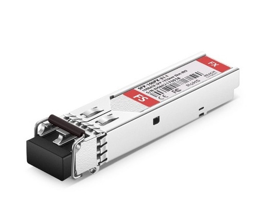 Cisco GLC-FE-100FX Compatible 100BASE-FX SFP 1310nm 2km Industrial DOM Duplex LC MMF Transceiver Module