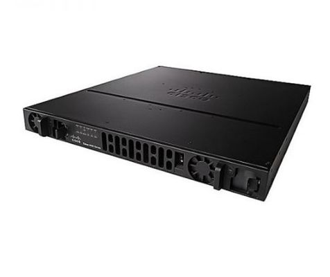 Cisco ISR4431-SEC/K9 Industrial Network Router with 500Mbps-1Gbps Throughput, 4 SFP Ports, and Multi-Core CPU