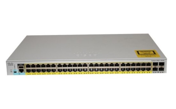 WS-C2960L-48PS-LL Catalyst 2960-L Switch 48 Port GigE With PoE 4 X 1G SFP  LAN Lite (Asia Pacific Part Number: WS-C2960