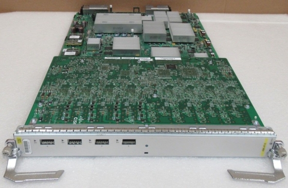 A9K-4T-E Cisco ASR 9000 Series High Queue Line Card 4-Port 10GE Extended Line Card Requires XFPs