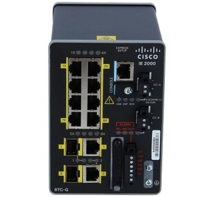 IE-2000-8TC-G-L  	IE-2000-8TC-G-L - Industrial Ethernet 2000 Series   IE 8 10/100  2 T/SFP  Lite