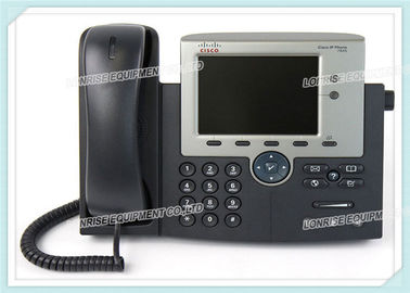 CP-7945G Cisco Voip Telephone Two Line Cisco Phone System Color Display