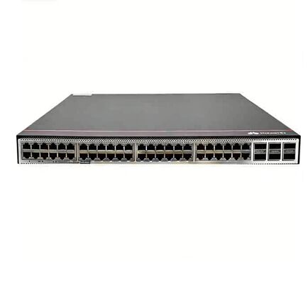 Huawei CloudEngine 6800 Switch CE6857E-48T6CQ-F with 48x10GE Electric Ports and 6x100GE QSFP28 Ports Dual AC Power Supply