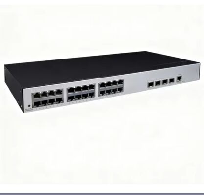 S5735S-L24T4S-A1 (24 10/100/1000BASE-T Ethernet Ports, 4 Gigabit SFP, AC Power Supply)