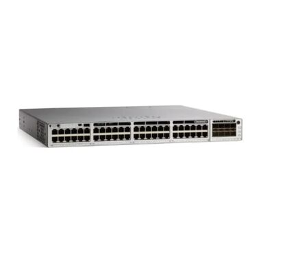 C9300-48P-E, Cisco Catalyst 9300 Switch, 48x1G PoE+/Modular uplinks/Network Essentials