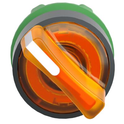 ZB5AK1253 Industrial Push Button Switch with 22mm Panel Mount 1NO+1NC Contact and IP66 Protection