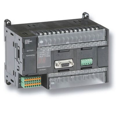 Omron CP1H-XA40DT1-D PLC CPU Unit with 40 I/O Analog I/O and 24V DC Power for Industrial Automation
