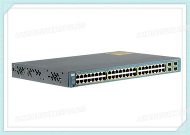 10 / 100 / 1000T Cisco Fiber Optic Switch 4 SFP Ports WS-C3560G-48TS-S