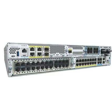 C8300-2N2S-6T Enterprise Edge Router, 6×1G Gigabit RJ45 Ports, 2NIM+2SM Modular Slots, Dual Redundant Power, SD-WAN Ready