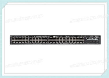 Layer 3 Cisco Fiber Optic Switch 8 Port POE WS-C3650-48PD-S IP Base IOS Managed