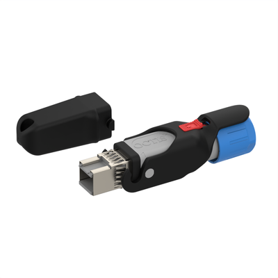 OCTIS PLUG KIT SFP/SFP+ with Rubber Gland Set OCTI117500 | Rugged Fiber Optic Connector Kit