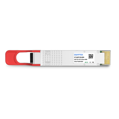 QAPQD040F0CN1 QSFP-DD ER8 400G Optical Transceiver | 1310nm 40km SMF LC