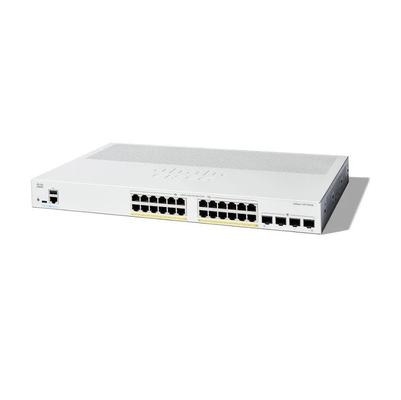 Cisco C1200-24FP-4G 24-Port Gigabit PoE+ Switch | 375W PoE