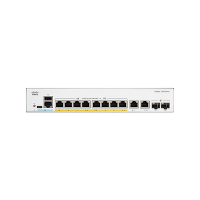 Cisco C1300-8T-E-2G Catalyst 1200 8-Port Gigabit Managed Switch with 2G Combo Uplinks