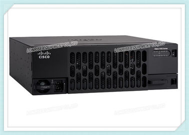 Cisco Router ISR4461/K9 4 Onboard GE 3 NIM Slots 1 ISC Slot 3 SM Slots 8 GB Flash Memory Default 2 GB DRAM Default