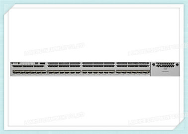 Cisco Switch WS-C3850-24XU-L Stackable 24 100M/1G/2.5G/5G/10G UPoE Ports 1 Network Module Slot 1100 W AC Power Supply