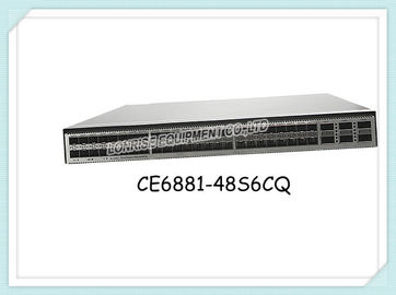 Huawei Network Switches CE6881-48S6CQ 48*10G SFP+ 6*100G QSFP28 Without Fan And Power Modules