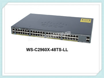 Cisco Switch WS-C2960X-48TS-LL 2960-X 48 Gige, 2 X 1G SFP, Lan Lite Network Switch
