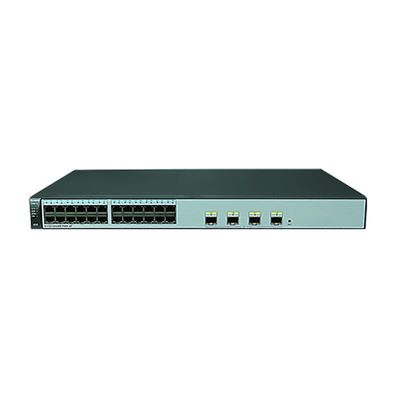 HUAWEI S5720S-28X-PWR-LI-AC 24 Ethernet 10/100/1000 Ports 4 10 Gig SFP+ PoE+ 370W POE AC 110/220V