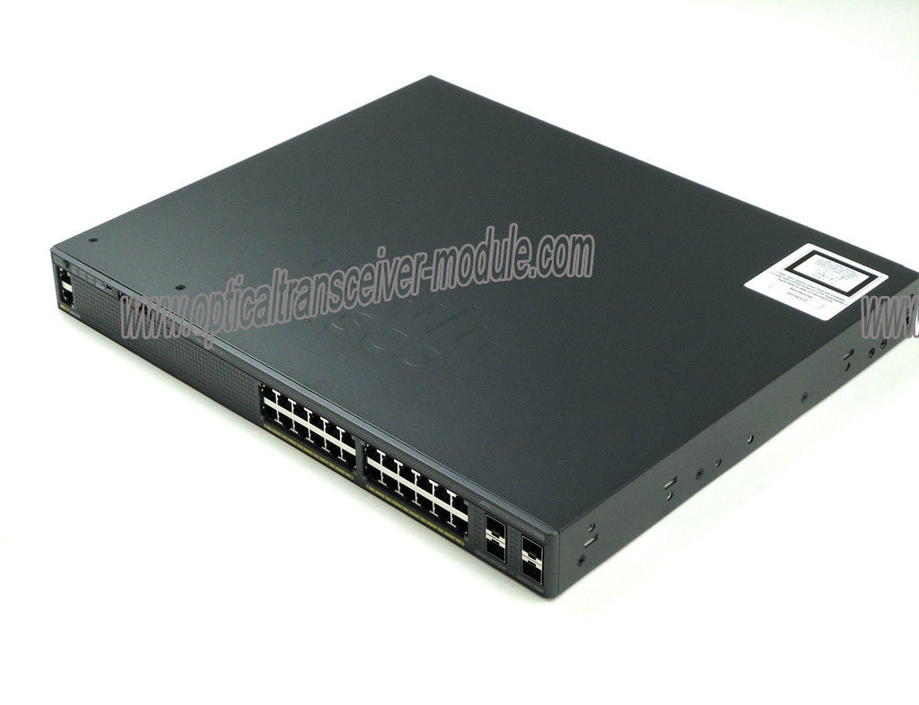 24 Port Fiber Optic Switch , Switch SFP Cisco WSC2960X24PSL
