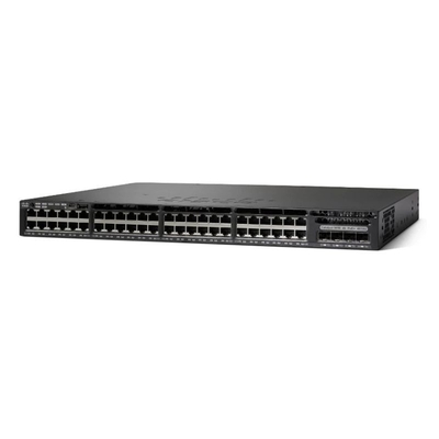 WS - C3650 - 48PS - L Catalyst 3650 Switch 48 Port PoE Uplink LAN Base