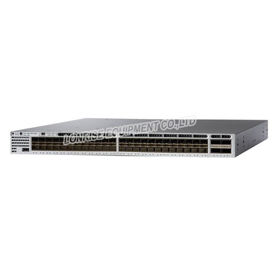 WS - C3850 - 48XS - S Catalyst 3850 Switch SFP+  48 Port 10G Fiber Switch IP Base