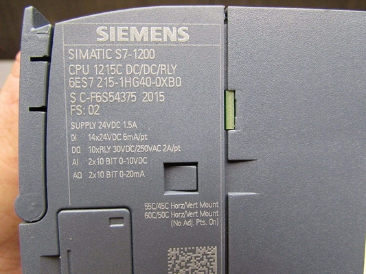 6ES7 215-1HG40-0XB0 SIMATIC S7-1200 CPU 1215C 6ES7215-1HG40-0XB0